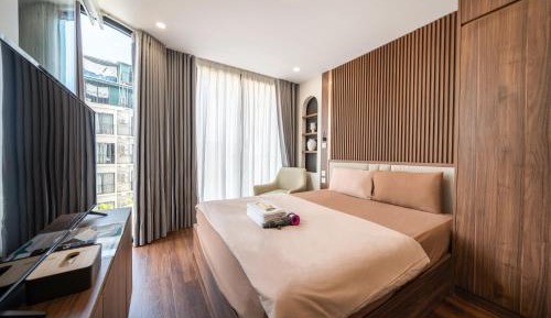 Studio Apartment with Balcony
