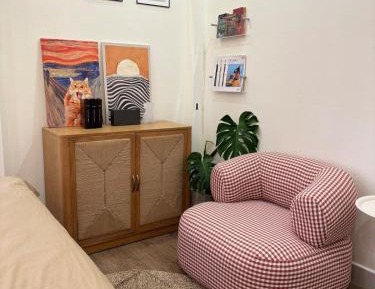 Studio with Balcony
