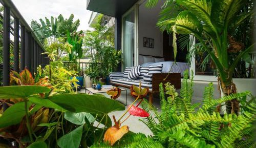 Studio with Balcony