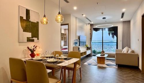 Two-Bedroom Apartment with Balcony