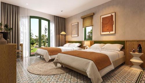 Deluxe Twin Room with Mountain View