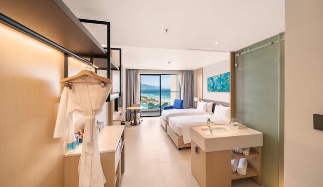 Căn hộ biển 2 giường đơn tại Cam Ranh Khánh Hòa